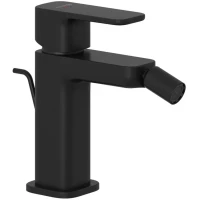 Смеситель для биде Kludi Renon 422163975 с донным клапаном, черный матовый