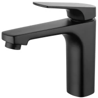 Смеситель для раковины Wonzon & Woghand WW-A40492-MB черный матовый