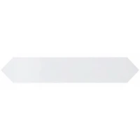 Плитка 109248 Gradient Crayon White Gloss 4,3x24,3