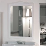 Изображение товара зеркало 83x110 см белый матовый tiffany world veronica versp83bipuro