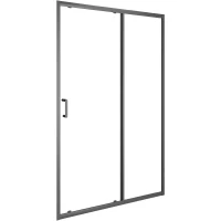 Душевая дверь Orange E02-120TGG 120 см, профиль оружейная сталь матовый, стекло прозрачное