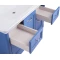 Комплект мебели синий матовый 105,8 см ASB-Woodline Толедо - 10