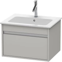 Тумба бетонно-серый матовый 60 см Duravit Ketho KT641800707