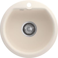 Кухонная мойка GranFest Smart 435 43,4x43,4 см, белый