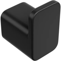 Крючок Boheme Qubic 10726-B для ванны, черный матовый