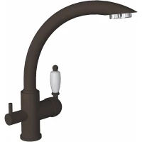 Смеситель для кухни Florentina Шале 333.25H.2113.206 с подключением к фильтру, брауни