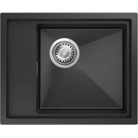 Кухонная мойка Rivelato Nobile NB-544-L antracite 54x44 см, антрацит