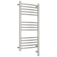 Полотенцесушитель электрический 800x400 сатин МЭМ правый, перемычка выгнутая Сунержа Богема 3.0 071-5803-8040