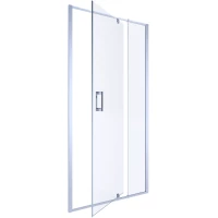 Душевая дверь Alex Baitler AB71C90 88-98 см, профиль сатин, стекло прозрачное