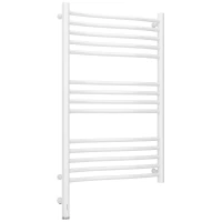 Полотенцесушитель электрический 800x500 белый глянец МЭМ левый Сунержа Флюид 3.0 12-5820-8050