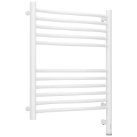 Полотенцесушитель электрический 600x500 белый матовый МЭМ правый Сунержа Флюид 3.0 30-5821-6050