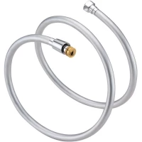 Душевой шланг D&K DC1200701 150 см, серебряный