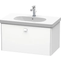 Тумба белый матовый 82 см Duravit Brioso BR404601818