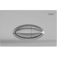 Кнопка смыва D&K Rhein.Marx DB1399001 для инсталляции, хром