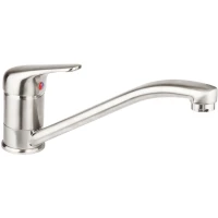 Смеситель для кухни нержавеющая сталь Ukinox 42102 SS