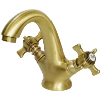 Смеситель для раковины без донного клапана Orange Classic M76-021br