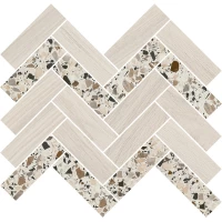Декор Kerama Marazzi Декор Монтиони мозаичный миндальный 34x35,5 T042\SG5113