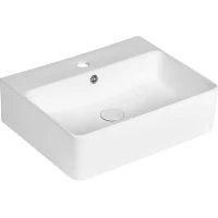 Раковина-чаша Ceruttispa CR0094 52x42 см, накладная, белый