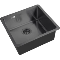 Кухонная мойка Zorg HD 4844 GRAFIT 48x44 см, графит