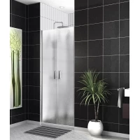 Душевая дверь BelBagno Uno UNO-B-2-110-CH-Cr 110 см, профиль хром, стекло шиншилла
