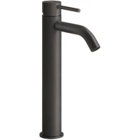 Смеситель для раковины Gessi Gessi316 54009#707 без донного клапана, черный хром матовый