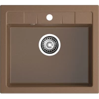 Кухонная мойка GranFest Quadro 561 56x50 см, терракот