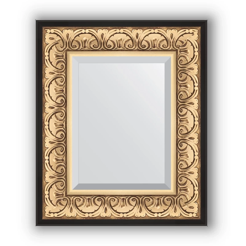 Зеркало 50x60 см барокко золото Evoform Exclusive BY 1373