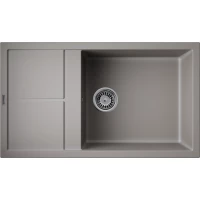 Кухонная мойка Omoikiri Tetogranit Sumi 86-GR 4993564 86x50 см, ленинградский серый