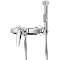 Гигиенический душ AWP Agura S0718C со смесителем, хром