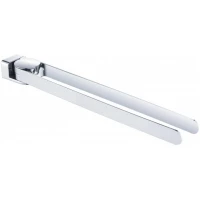 Полотенцедержатель Grocenberg AC0055CR 43,2 см, поворотный, двойной, хром