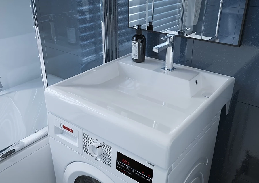 

Раковина над стиральной машиной 60x60 см Kirovit Престиж 4610119200039 (Вн Крв73)