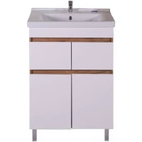 Тумба белый/дуб золотой 56,4 см ASB-Mebel Марко 10738