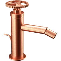 Смеситель для биде Remer Chrono CH20RP с донным клапаном, медь матовая