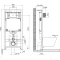 Комплект подвесной унитаз BelBagno Loto BB070CHR/SC + система инсталляции BelBagno BB002-80 + BB018-GV-BIANCO - 14