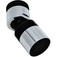 Аэратор с шаровым шарниром M24/F22 Esko Shower Flow NAARSH хром