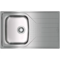 Кухонная мойка Teka Universe 45 T-XN 1B 1D матовая сталь 115110015