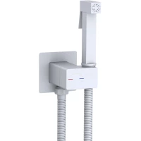 Гигиенический душ WeltWasser Higi Q01 WT 10000013667 CoolStart, со смесителем, белый матовый