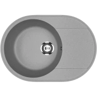 Кухонная мойка Practik PR-M-610-003 61x47 см, светло-серый