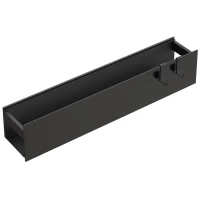 Полка для ванной Boheme Space 10966-SGM 60 см, графит глянец