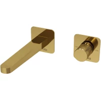 Смеситель для раковины WasserKRAFT Ems A7651.305 встраиваемый, золотой