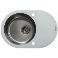 Кухонная мойка Seaman Eco Glass SMG-730W-Gun.B