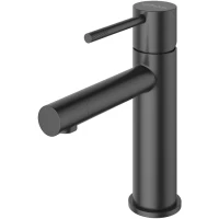 Смеситель для раковины Cezares Relax RELAX-LS2-NOP с донным клапаном, черный матовый