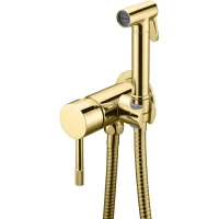 Гигиенический душ Boheme Uno 467-G со смесителем, золотой