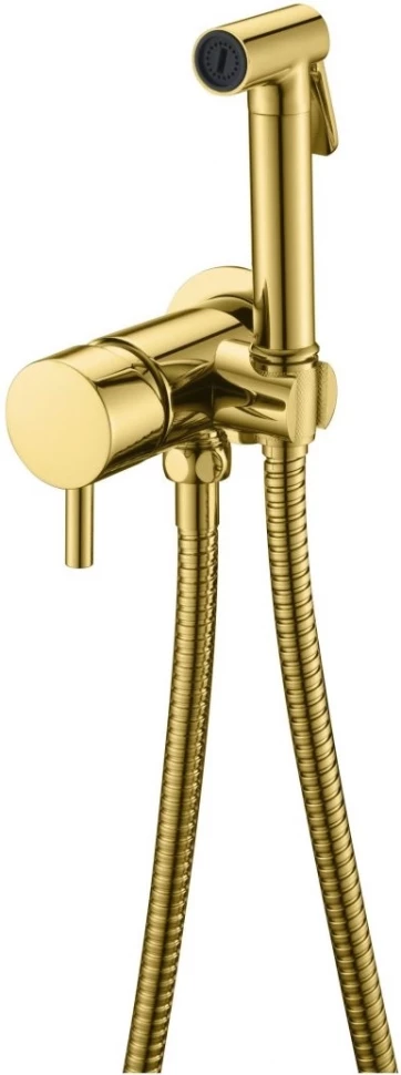 Гигиенический душ Boheme Uno 467-G со смесителем, золотой