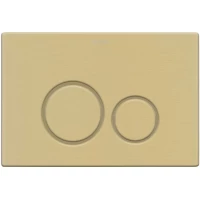 Кнопка смыва Boheme 649-MG для инсталляции, золотой матовый