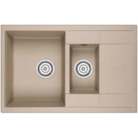Кухонная мойка Granula 7802, песок