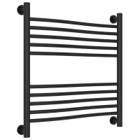 Полотенцесушитель водяной 600x600 черный матовый Сунержа Флюид+ 31-0222-6060
