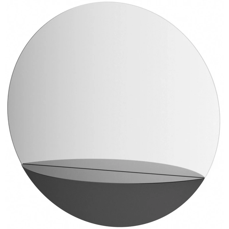 Зеркало 60x60 см черный Evoform Shadow BY 0561