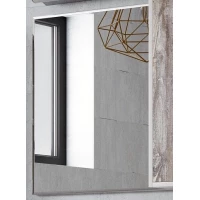 Зеркало 60x65 см белый глянец Corozo Гольф SD-00000267