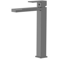 Смеситель для раковины Belz B11613-3 оружейная сталь матовый